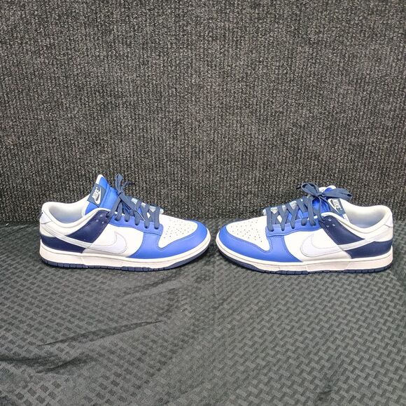Nike Dunk Low Game Royal Navy Blue/White Mens 10 Used FQ8826-100 No Box main image 10
